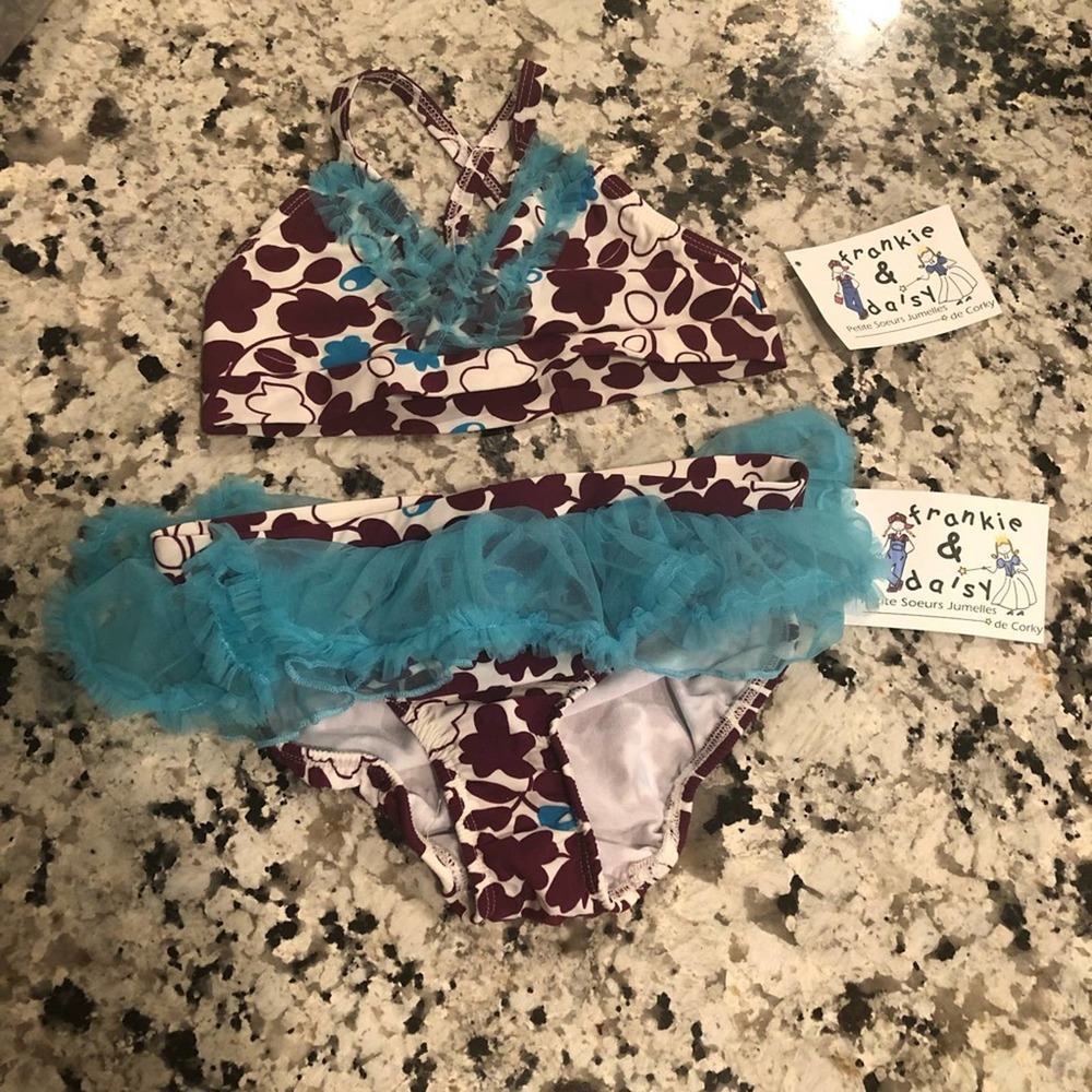 FRANKIE AND DAISY 2 pc bikini NWT